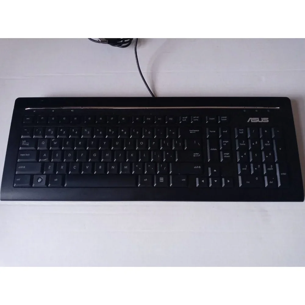 ASUS Keyboard Model # KB73211 Desktop USB Wired Black